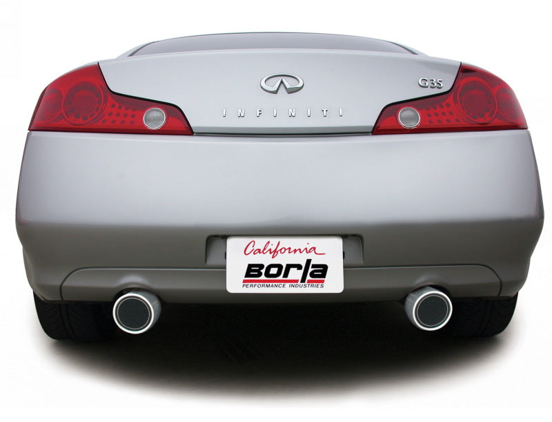 Borla 03-07 Infiniti G35 Coupe Cat-back Exhaust