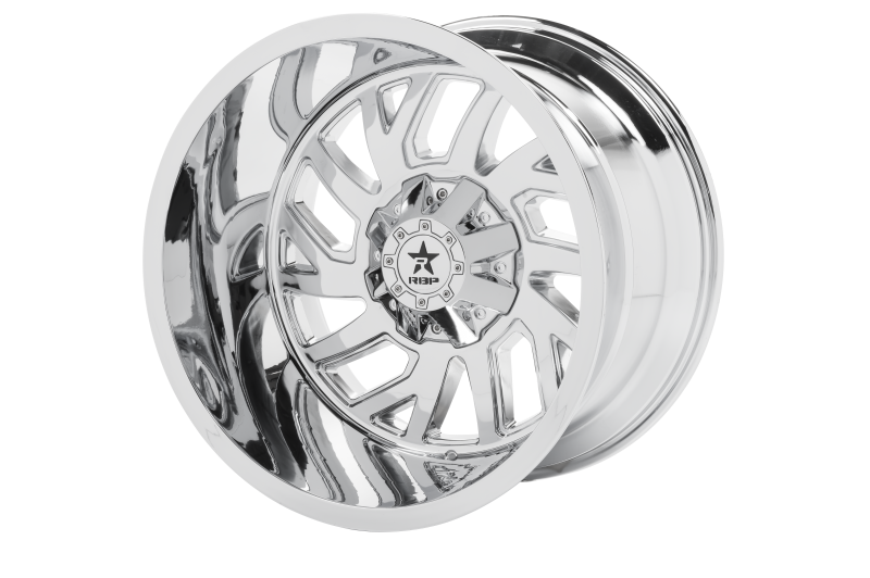 RBP 65R Glock 22x14 6x139.7 BP / 4.5 BS -76mm Offset 78mm CB (Hub Centric) Chrome Wheel