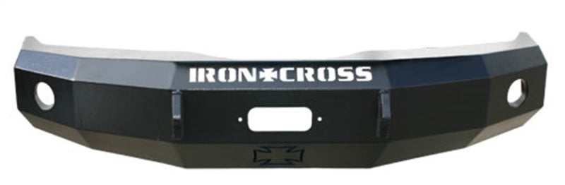 Iron Cross 04-15 Nissan Titan (Non PRO-4X) Heavy Duty Base Front Winch Bumper - Gloss Black