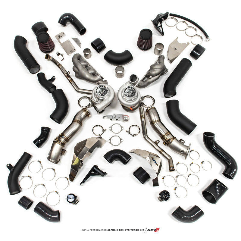 AMS Performance Nissan GT-R R35 (CBA) / Nissan GT-R R35 Alpha X Turbo Kit