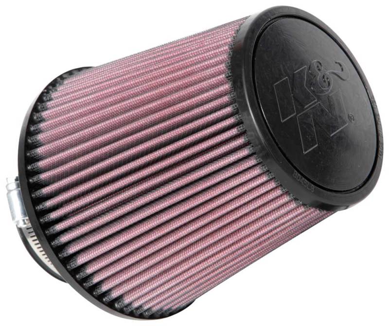 K&N Universal Clamp-On Air Filter 3in FLG / 6in B / 4-1/2in T / 6in H