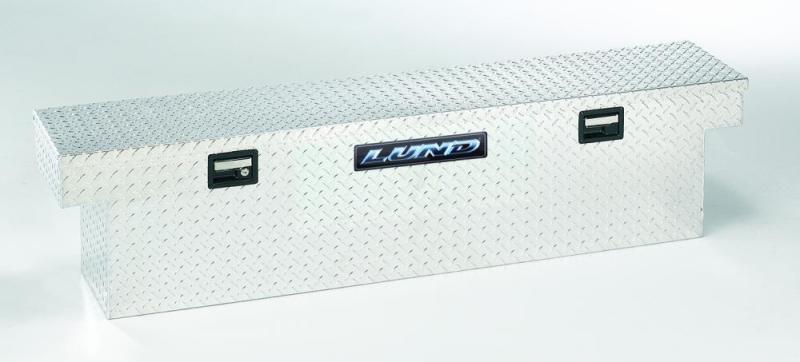 Lund 04-10 Chevy Colorado Ext. Cab Ultima Single Lid Crossover Tool Box - Brite