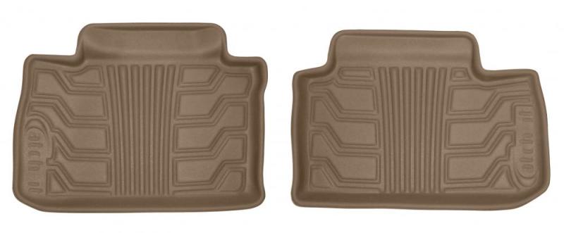 Lund 07-11 Nissan Versa (Sedan & Hatchback) Catch-It Floormats Rear Floor Liner - Tan (2 Pc.)