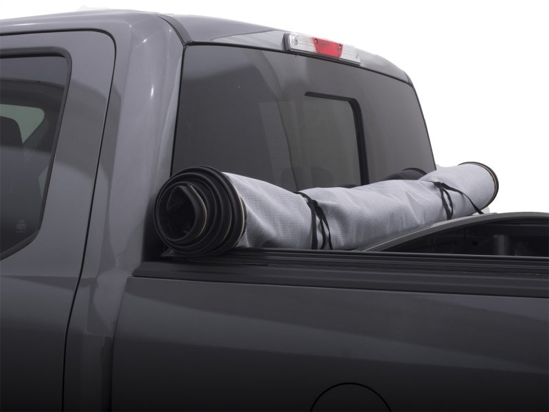 Lund 04-17 Nissan Titan (5.5ft. Bed w/Titan Box) Genesis Seal & Peel Tonneau Cover - Black