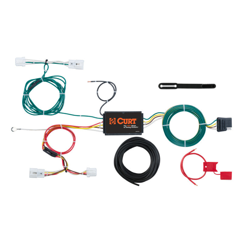 Curt 16-19 Nissan Maxima Custom Wiring Harness (4-Way Flat Output)