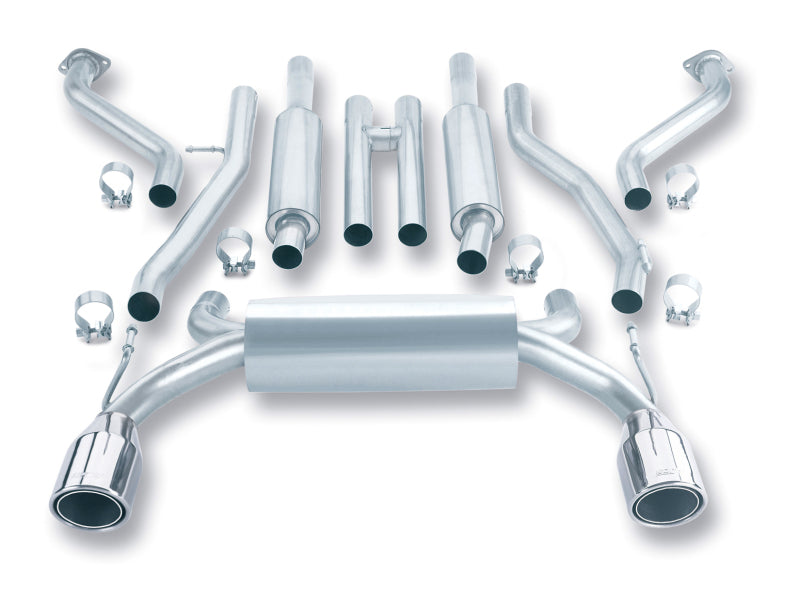 Borla 03-08 Nissan 350Z True Dual Cat-Back Exhaust 2BOXES