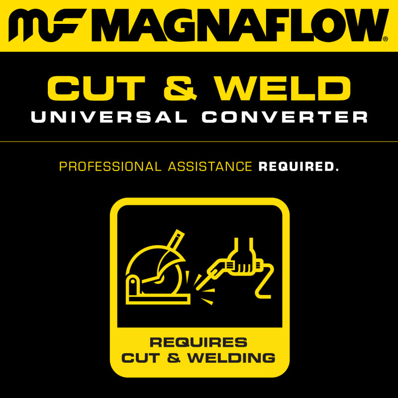 Magnaflow Conv Univ 2.0in Inlet x 2.0in Outlet x 11in Length