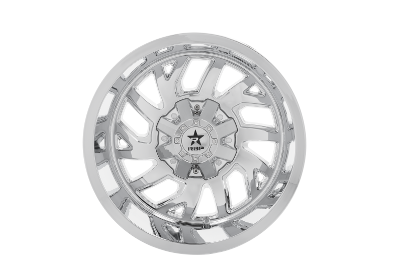 RBP 65R Glock 20x12 6x139.7 BP / 4.75 BS -44mm Offset 78mm CB (Hub Centric) Chrome Wheel