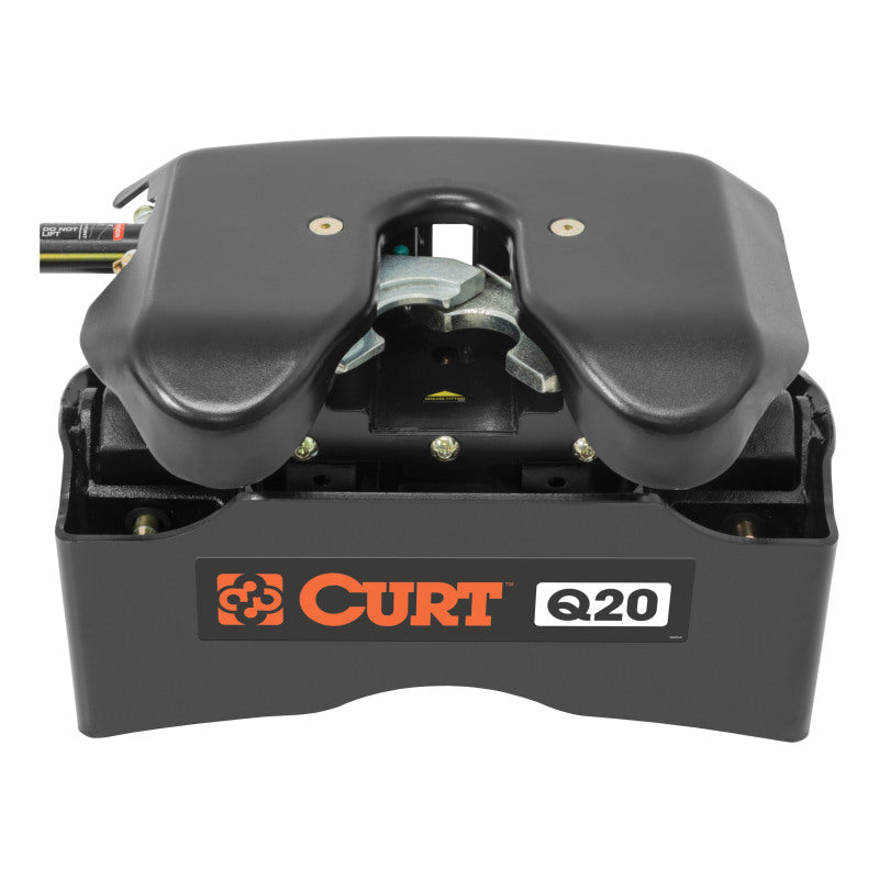 Curt Q20 5th Wheel Hitch w/Nissan Titan XD Puck System Legs