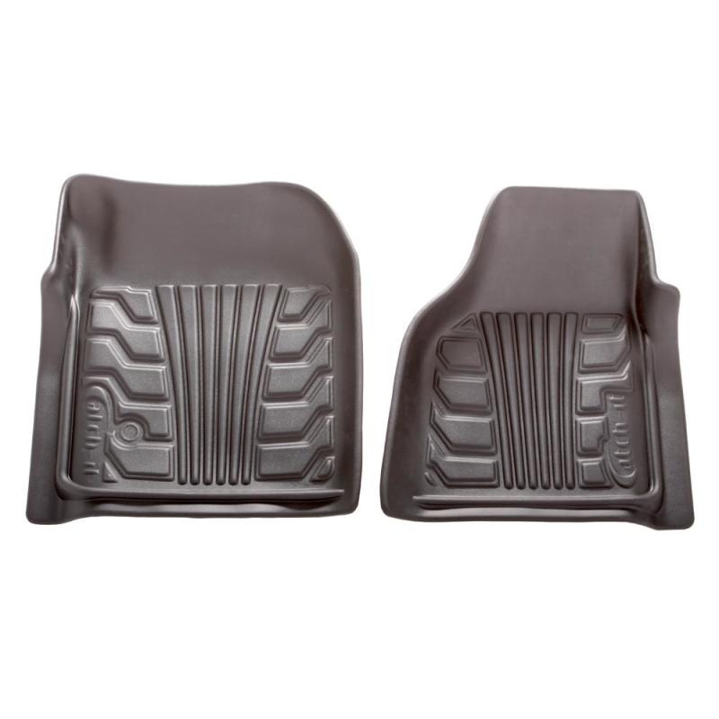 Lund 08-10 Nissan Titan Catch-It Floormat Front Floor Liner - Grey (2 Pc.)