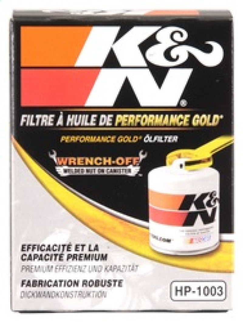 K&N 03-09 Scion tC / 00-05 Celica GT/GT-S Performance Gold Oil Filter