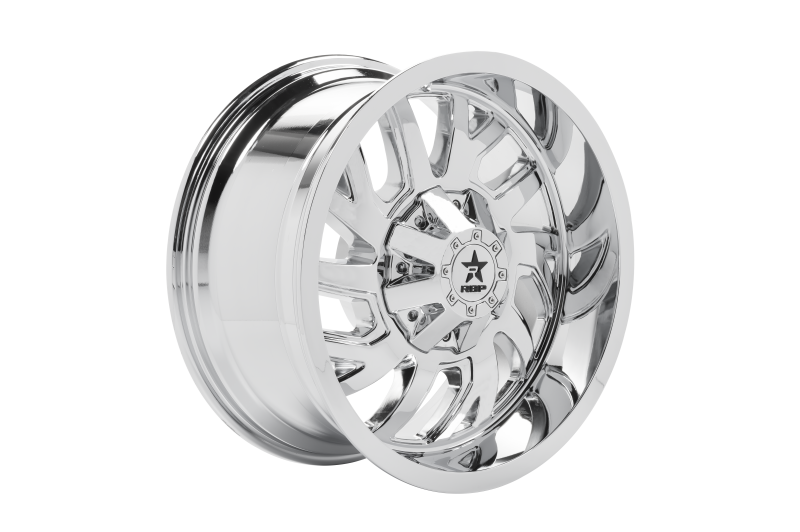 RBP 65R Glock 20x10 6x139.7 BP / 6 BS 10mm Offset 78mm CB (Hub Centric) Chrome Wheel