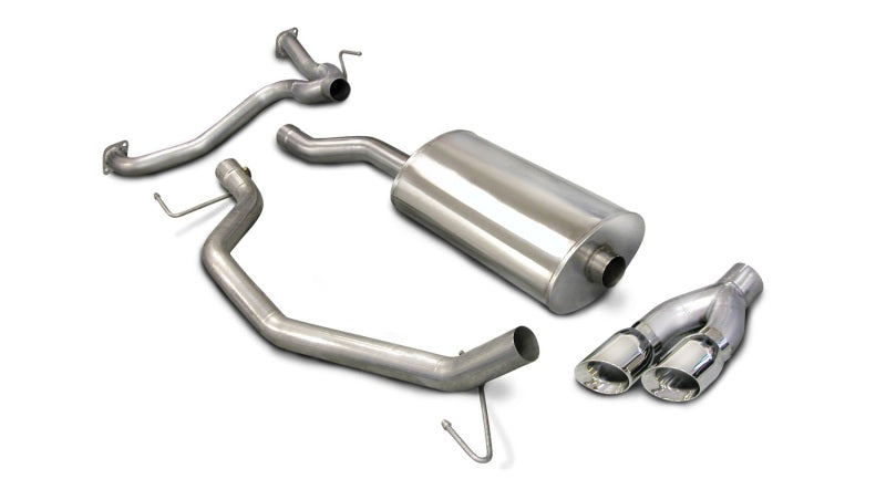 Corsa Nissan Titan King/Crew Cab 5.6L V8 Polished Sport Cat-Back Exhaust