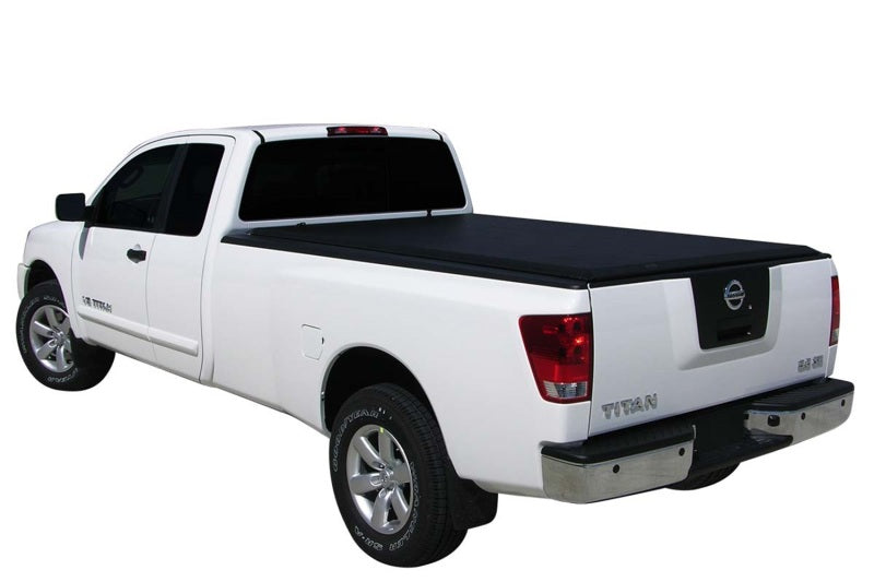 Access Original 2004-2015 Nissan Titan King Cab 8ft 2in Bed (Clamps On w/ or w/o Utili-Track) Roll-Up Cover