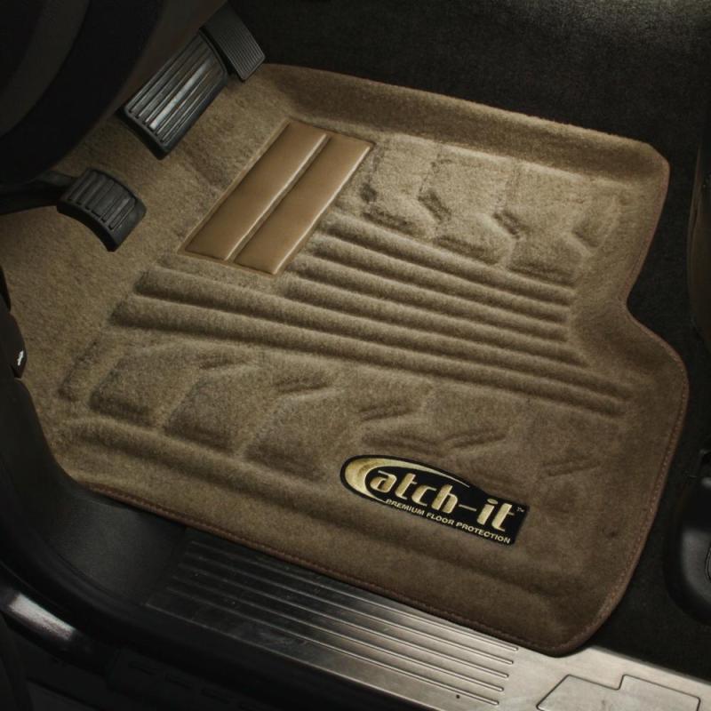 Lund 07-12 Nissan Altima Catch-It Carpet Front Floor Liner - Tan (2 Pc.)