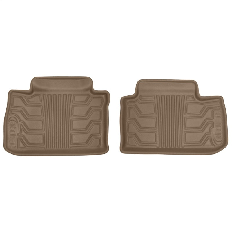 Lund 07-11 Nissan Versa (Sedan & Hatchback) Catch-It Floormats Rear Floor Liner - Tan (2 Pc.)