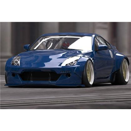 GReddy Nissan Z33 Rocky Bunny Aero Kit - Rear Fenders