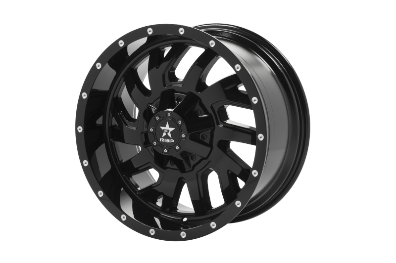 RBP 65R Glock 20x10 6x139.7 BP / 6 BS 10mm Offset 78mm CB (Hub Centric) Gloss Black Wheel