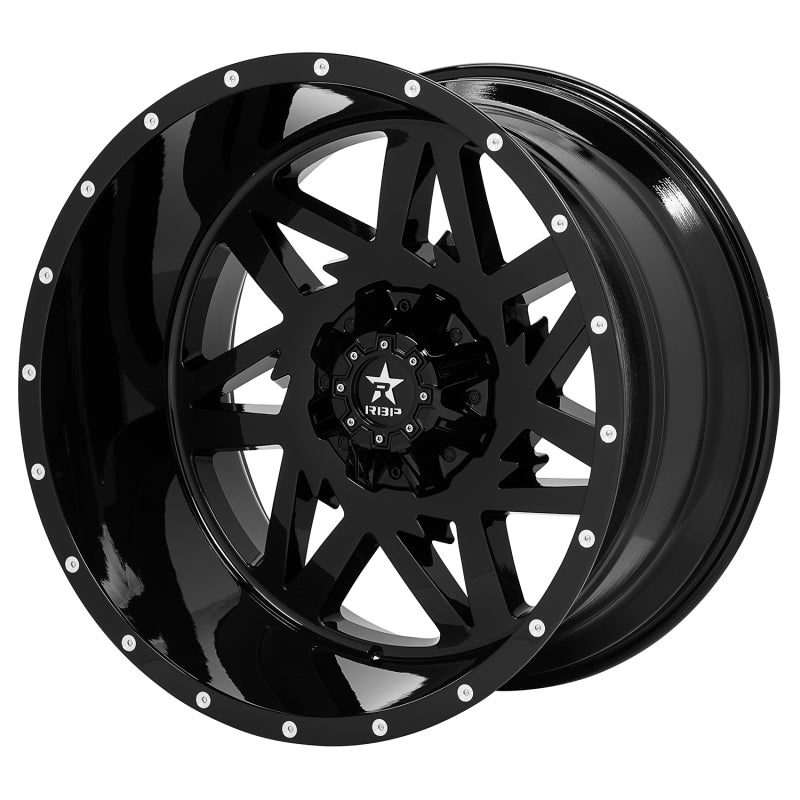 RBP 71R Avenger 24x14 6x139.7 BP / 4.5 BS -76mm Offset 78mm CB (Hub Centric) Gloss Black Wheel