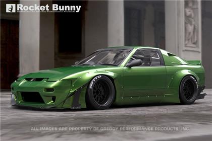 GReddy RPS13 V2 Rocket Bunny Aero Front and Rear Fenders