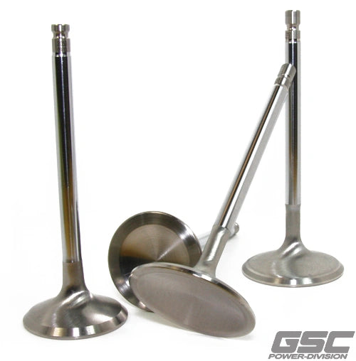 GSC P-D Nissan VR38DETT 21-4N Chrome Polished Int Valve-39.15mm Head(+2mm)-SET 12 (Req Seat Change)