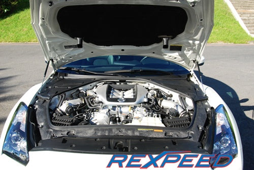 Rexspeed GTR R35 Carbon Hood Dampers - US Spec