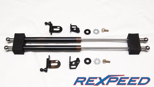 Rexspeed GTR R35 Carbon Hood Dampers - JDM Euro Spec