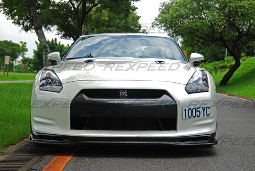 Rexspeed GTR R35 TS-Style Carbon Fiber Splitter