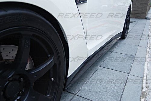 Rexspeed GTR R35 Z-Style Carbon Skirts