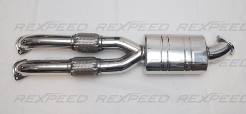 Rexspeed  GTR R35 Resonated Midpipe