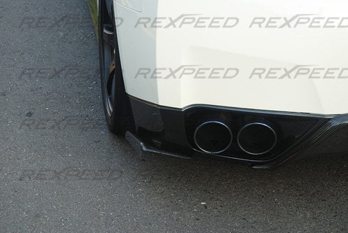 Rexspeed  GTR R35 Rear Bumper Extensions