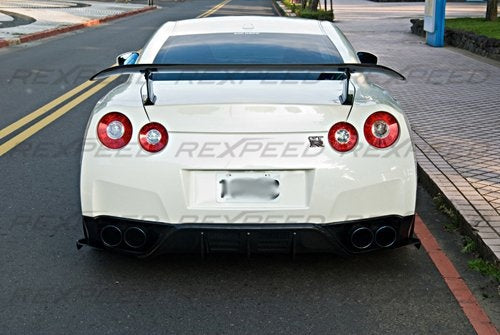 Rexspeed  GTR R35 Rear Bumper Extensions