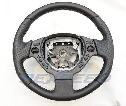 Rexspeed GTR R35 Dry Carbon Steering Wheel Cover - Matte Finish