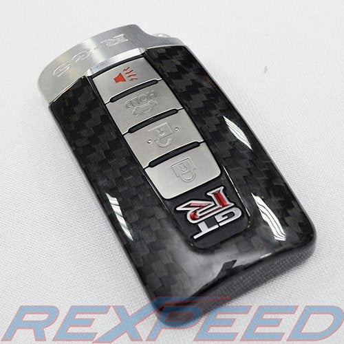 Rexspeed  GTR R35 Carbon Key Fob Cover - Gloss Finish