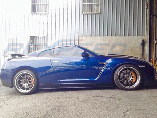 Rexspeed GTR R35 Carbon Side Skirt Extensions