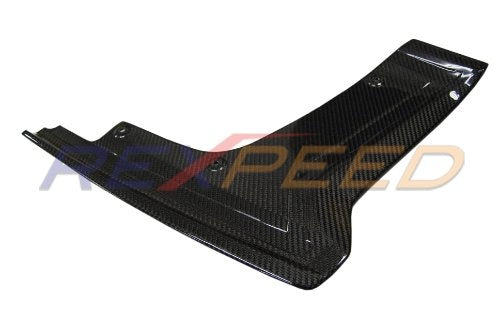 Rexspeed GTR R35 V-Style Carbon Fiber Rear Under Shroud Set