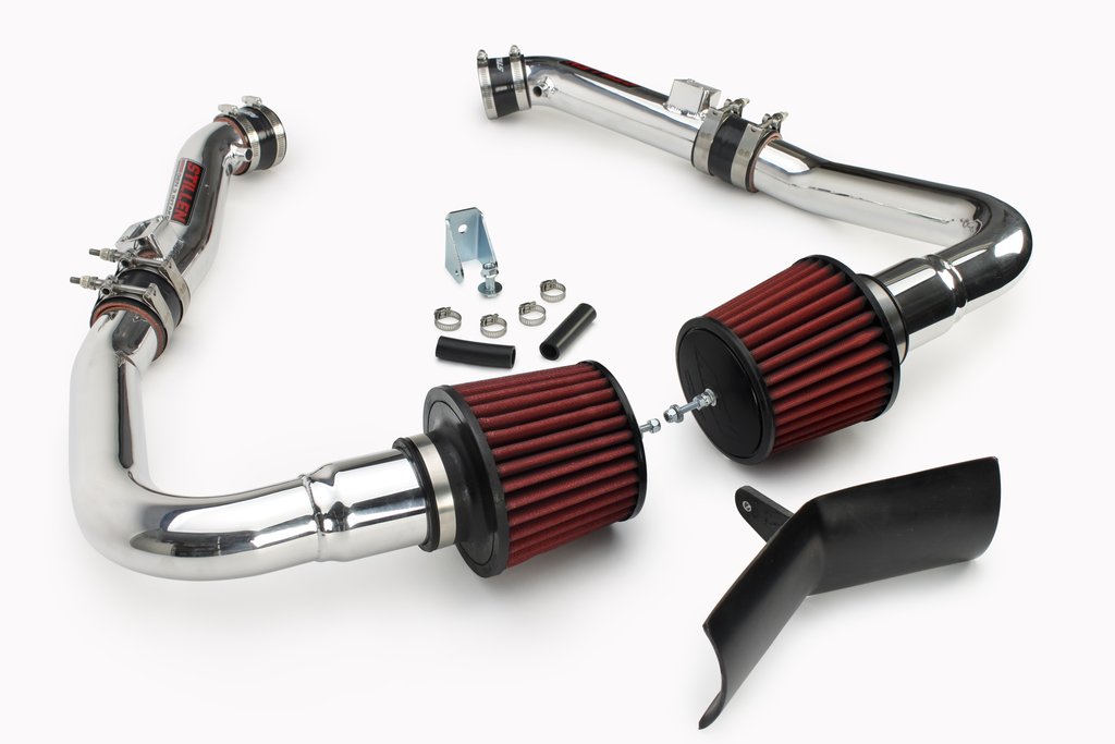 2009-2013 INFINITI G37 DUAL ULTRA LONG TUBE AIR INTAKE KIT (GEN 3) [V36] - DRY FILTER | Stillen