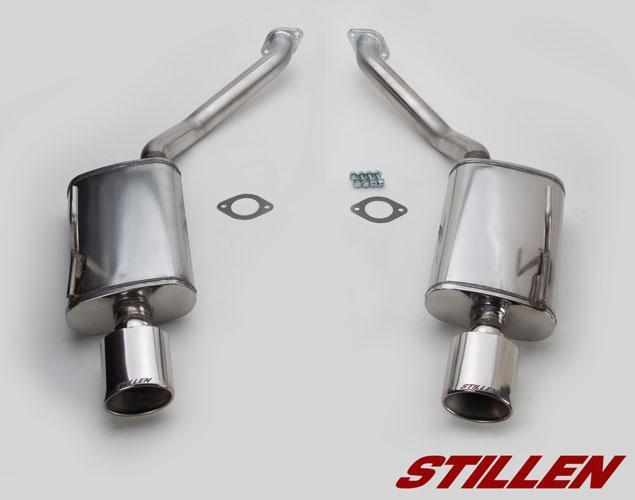 2009-2015 NISSAN MAXIMA STAINLESS STEEL REAR SECTION EXHAUST SYSTEM | Stillen