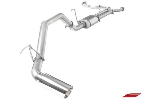 2016-2019 NISSAN TITAN CAT BACK EXHAUST - [5.6L] (NON-XD) 2WD/4WD - POLISHED TIP | Stillen