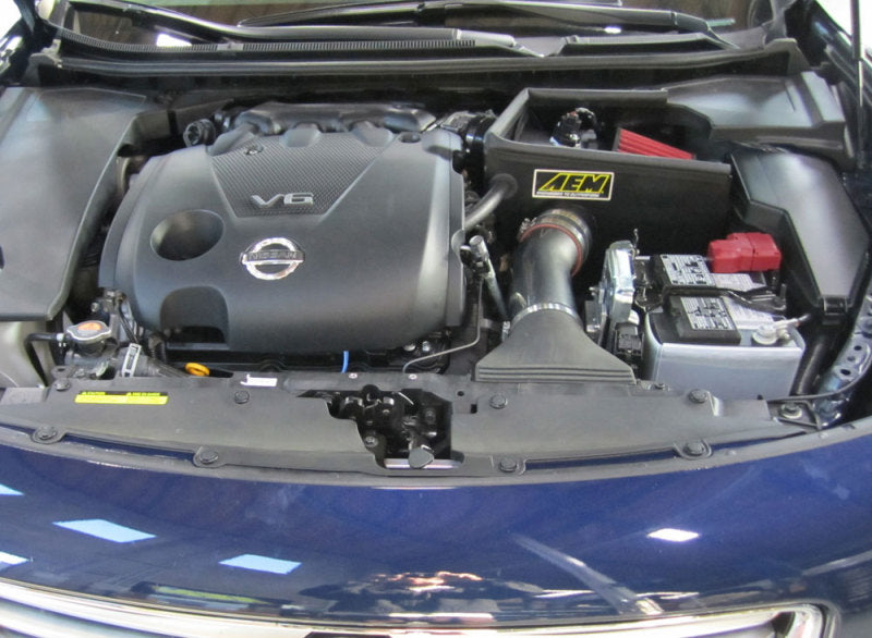 AEM 09-14 Nissan Maxima 3.5L V6 Silver Cold Air Intake