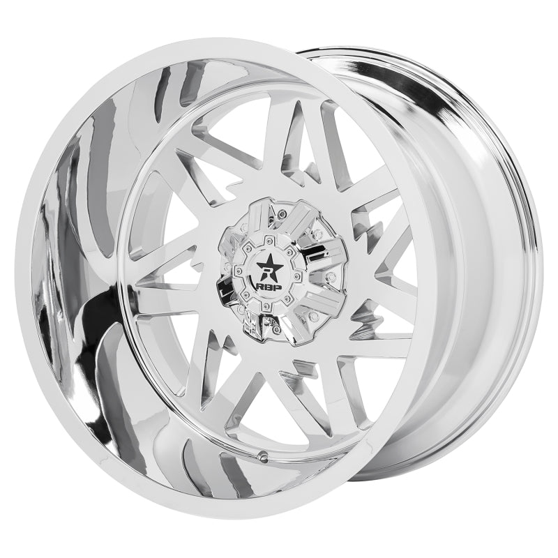 RBP 71R Avenger 24x14 6x139.7 BP / 4.5 BS -76mm Offset 78mm CB (Hub Centric) Chrome Wheel