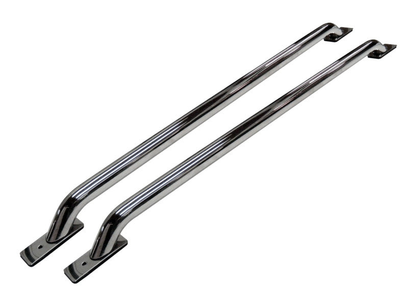 Go Rhino 04-15 Nissan Titan Stake Pocket Bed Rails - Chrome