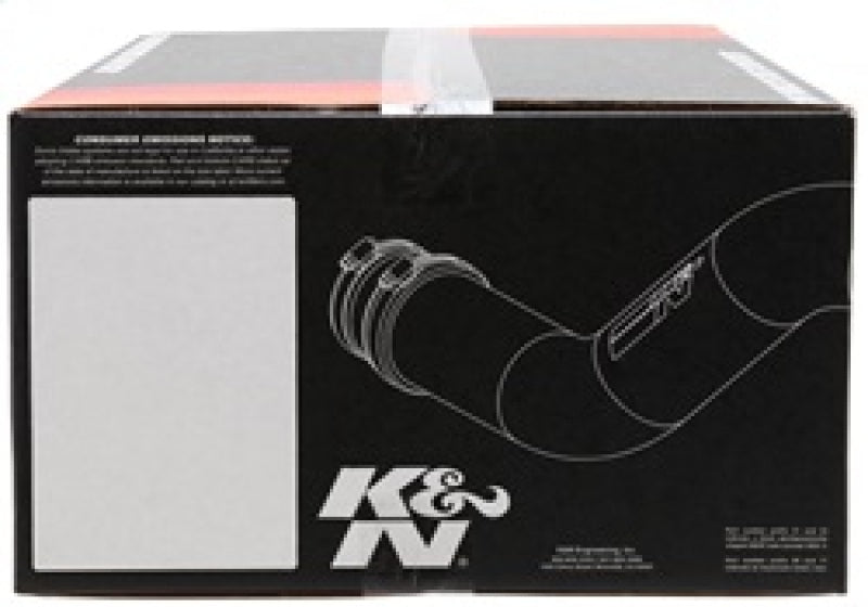 K&N Performance Intake Kit TYPHOON; NISSAN SENTRA SE-R, L4-2.5L (CCA), 2002; RED