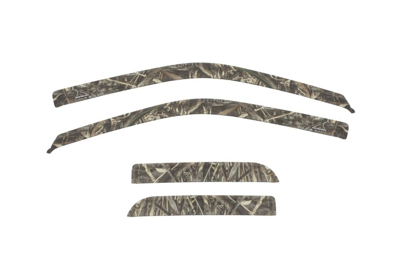 Stampede 2017-2019 Nissan Titan Crew Cab Pickup Tape-Onz Sidewind Deflector 4pc - Camo