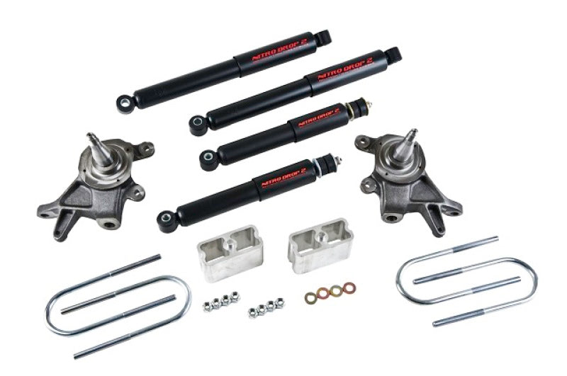 Belltech Nissan Frontier LOWERING KIT WITH ND2 SHOCKS