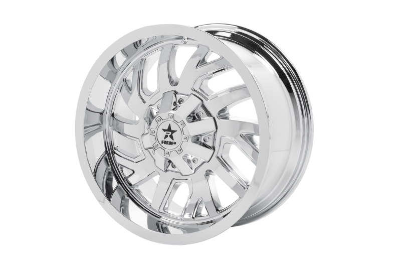 RBP 65R Glock 20x10 6x139.7 BP / 6 BS 10mm Offset 78mm CB (Hub Centric) Chrome Wheel