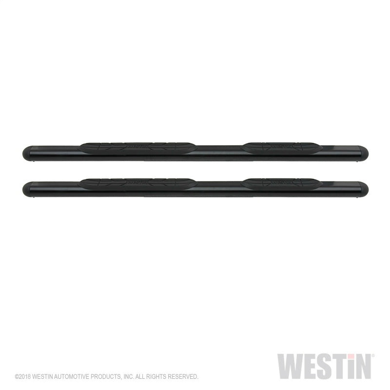 Westin Premier 4 Oval Nerf Step Bars 75 in - Black