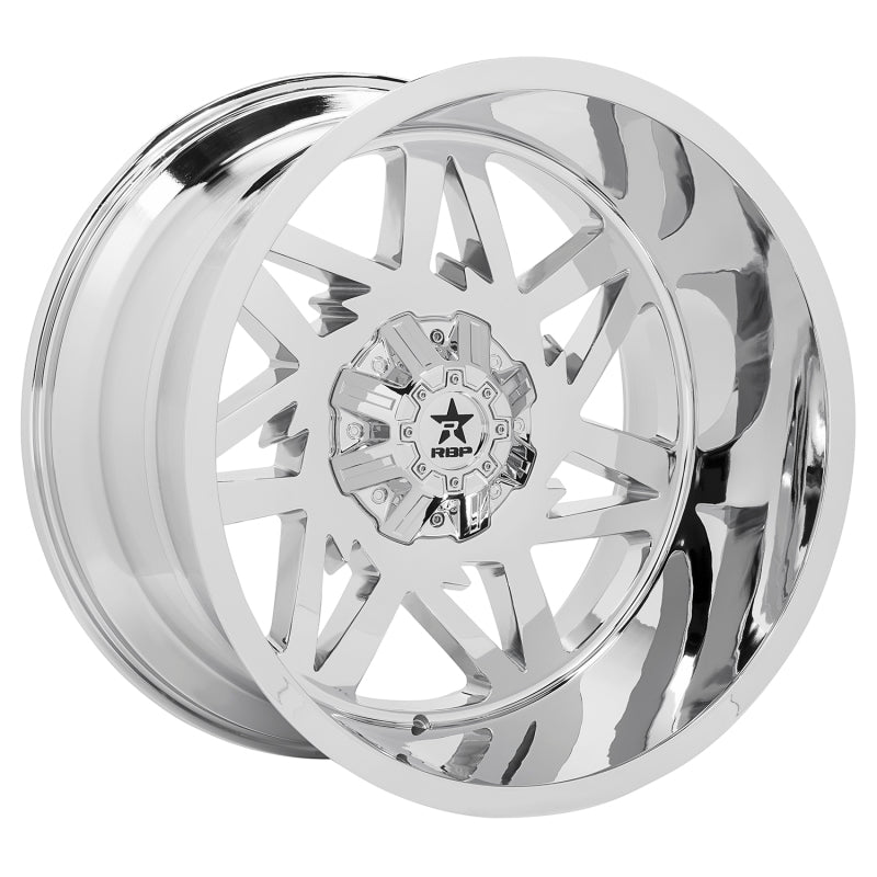 RBP 71R Avenger 24x14 6x139.7 BP / 4.5 BS -76mm Offset 78mm CB (Hub Centric) Chrome Wheel