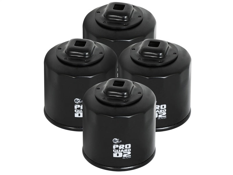 aFe Pro GUARD D2 Oil Filter Infiniti and Nissan Cars and SUV's (4 Pack)