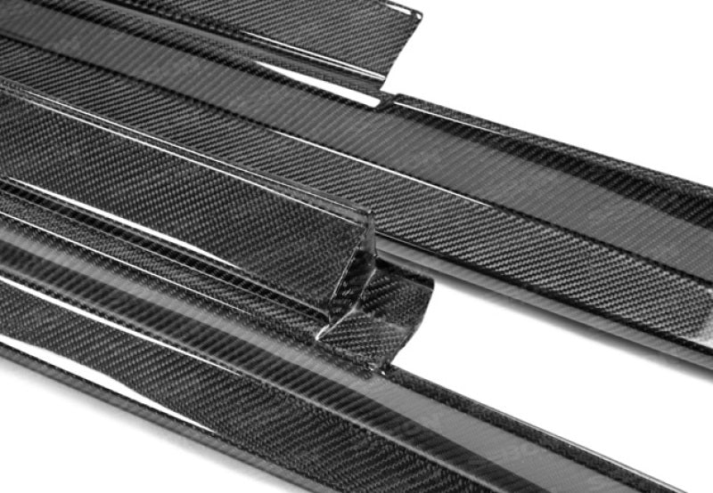 Seibon 11-13 Nissan GTR R35 VS-Style Carbon Fiber Side Skirts (Pair)